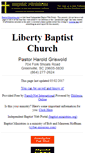 Mobile Screenshot of conestee.liberty-baptist-church.us